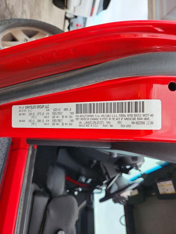 2011 Jeep Wrangler მანქანა იყიდება აუქციონზე, vin: 1J4AA2D12BL631571, აუქციონის ნომერი: 72740156