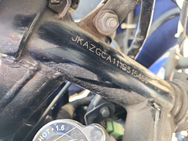 2001 Kawasaki Zg1000 მანქანა იყიდება აუქციონზე, vin: JKAZGCA111B515455, აუქციონის ნომერი: 71940896