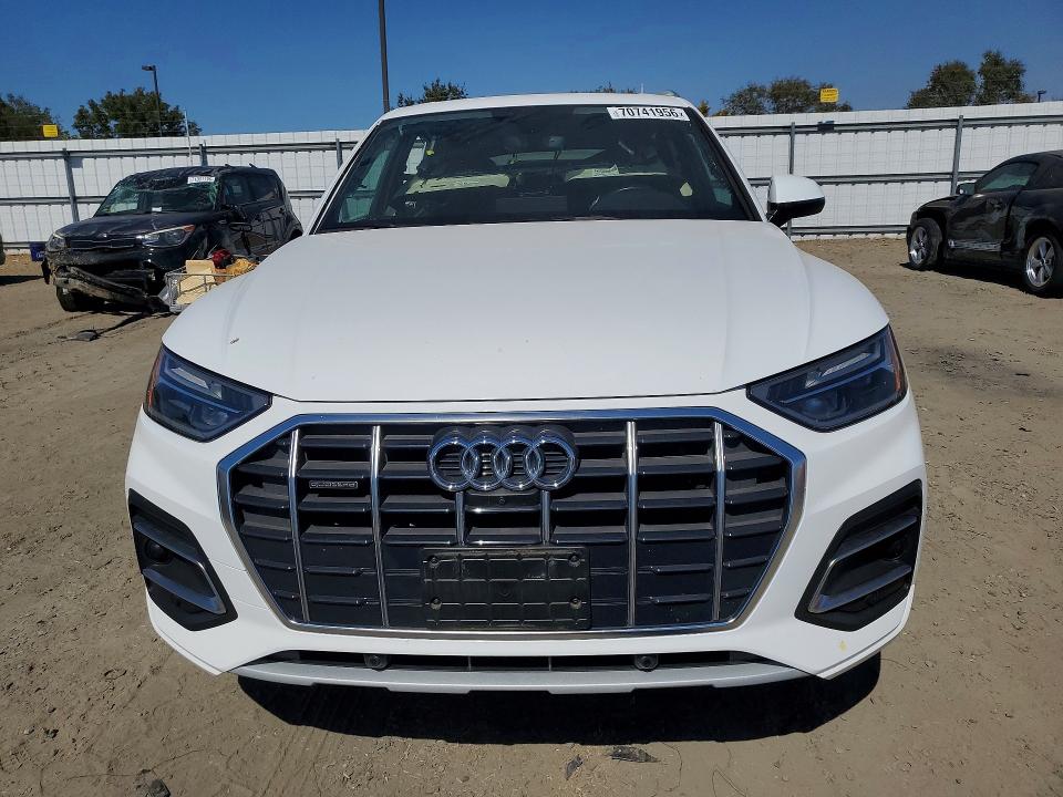 Продажа на аукционе авто 2021 Audi Q5, vin: WA1BAAFY4M2072915, номер лота: 70741956