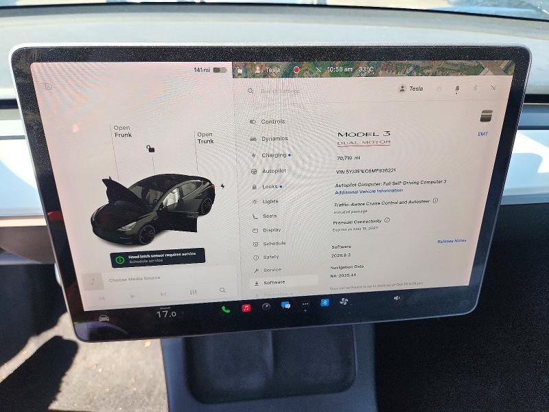 Продажа на аукционе авто 2021 Tesla Model 3, vin: 5YJ3E1EC6MF936221, номер лота: 72710626
