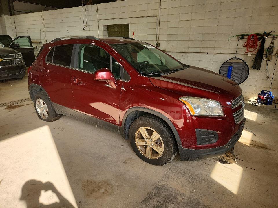 71890626 :رقم المزاد ، 3GNCJPSB6GL154539 vin ، 2016 Chevrolet Trax مزاد بيع