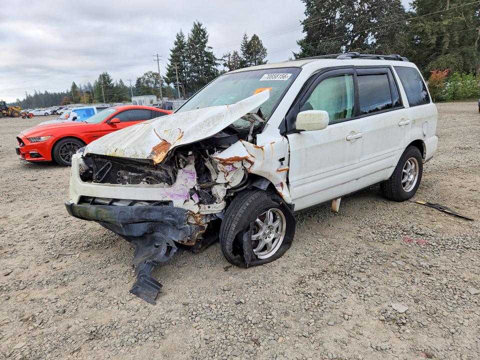 70858156 :رقم المزاد ، 5FNYF18268B014303 vin ، 2008 Honda Pilot مزاد بيع