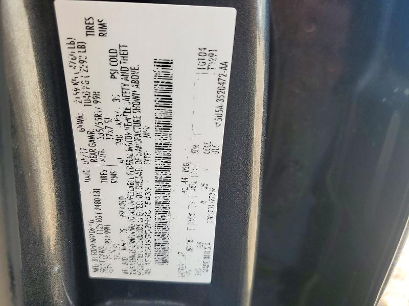 72126226 :رقم المزاد ، 1FMCU9GD2HUC75433 vin ، 2017 Ford Escape مزاد بيع