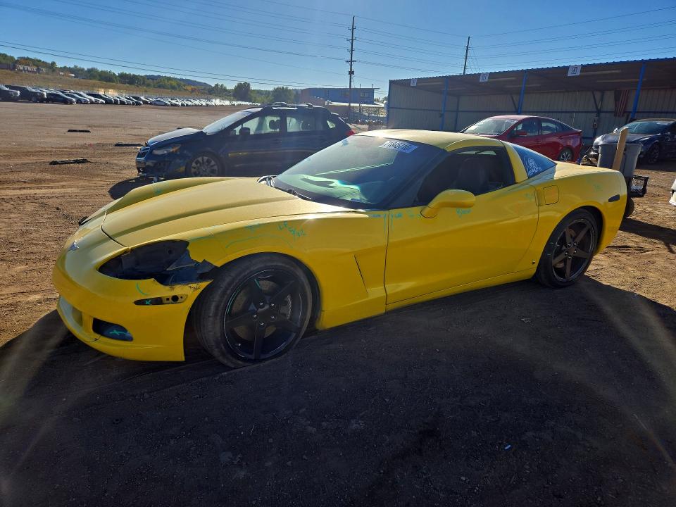 71845716 :رقم المزاد ، 1G1YY25U175110306 vin ، 2007 Chevrolet Corvette مزاد بيع