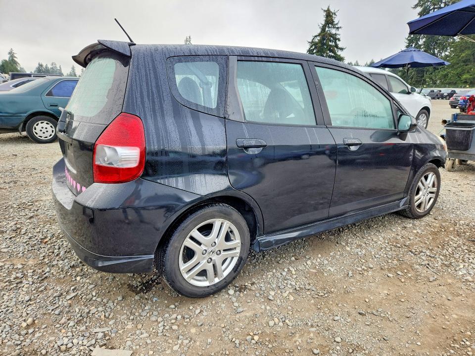 2007 Honda Fit მანქანა იყიდება აუქციონზე, vin: JHMGD38677S035595, აუქციონის ნომერი: 70347866