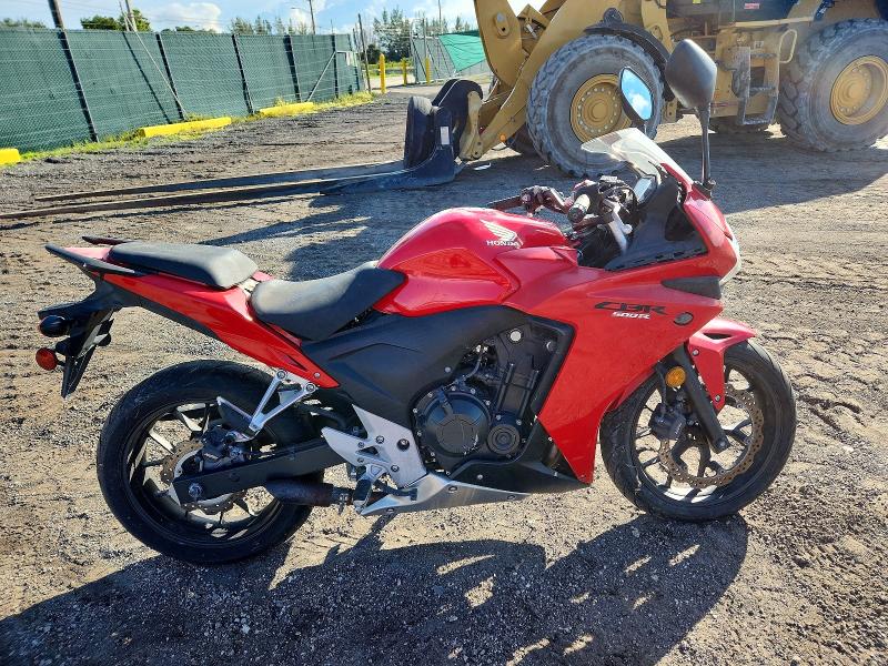 Auction sale of the 2014 Honda Cbr500, vin: MLHPC4464E5101853, lot number: 71260646