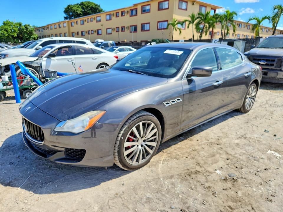 Продажа на аукционе авто 2016 Maserati Quattroporte, vin: ZAM56RRA0G1188541, номер лота: 72130406