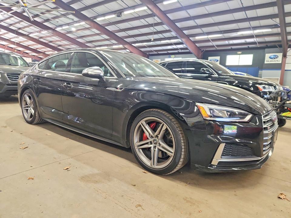 2019 Audi S5 მანქანა იყიდება აუქციონზე, vin: WAUB4CF54KA001955, აუქციონის ნომერი: 71904546