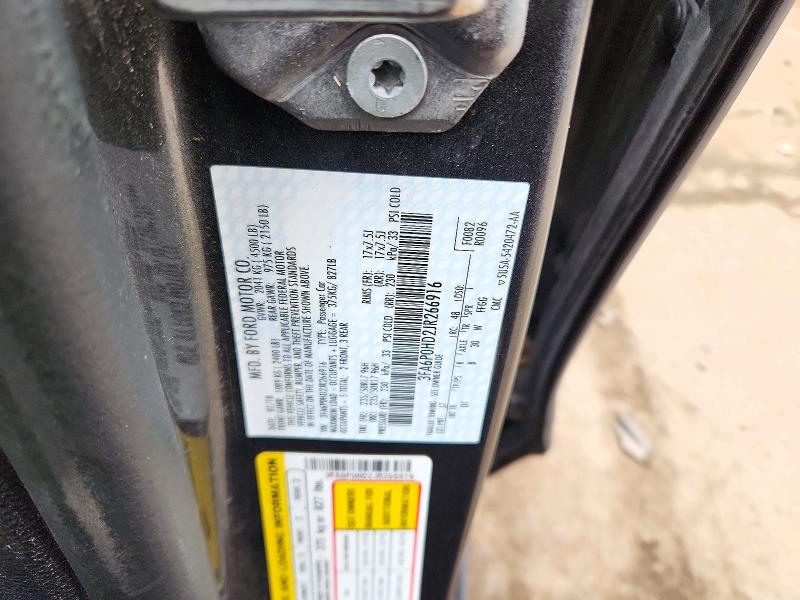 Продаж на аукціоні авто 2018 Ford Fusion, vin: 3FA6P0HD2JR266916, номер лоту: 72726696