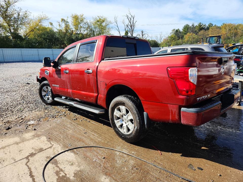 2017 Nissan Titan მანქანა იყიდება აუქციონზე, vin: 1N6AA1E58HN574773, აუქციონის ნომერი: 71453806