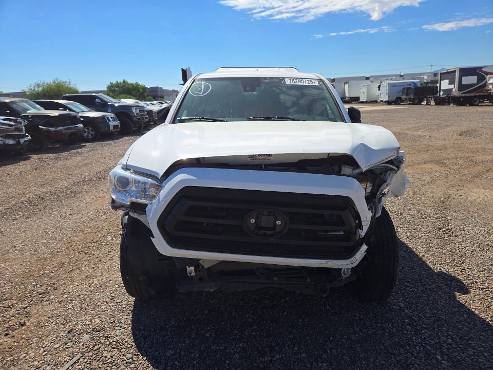 76295725 :رقم المزاد ، 3TYRX5GN5NT062293 vin ، 2022 Toyota Tacoma مزاد بيع