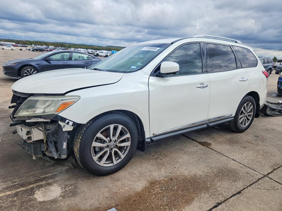 2015 Nissan Pathfinder მანქანა იყიდება აუქციონზე, vin: 5N1AR2MN7FC608645, აუქციონის ნომერი: 71268896