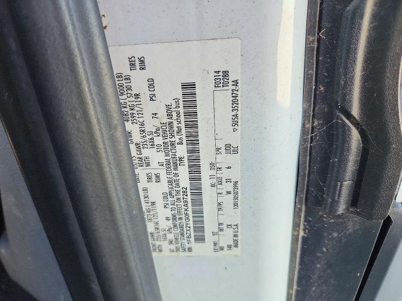 Продаж на аукціоні авто 2015 Ford Transit, vin: 1FBZX2YG0FKA97282, номер лоту: 72185626