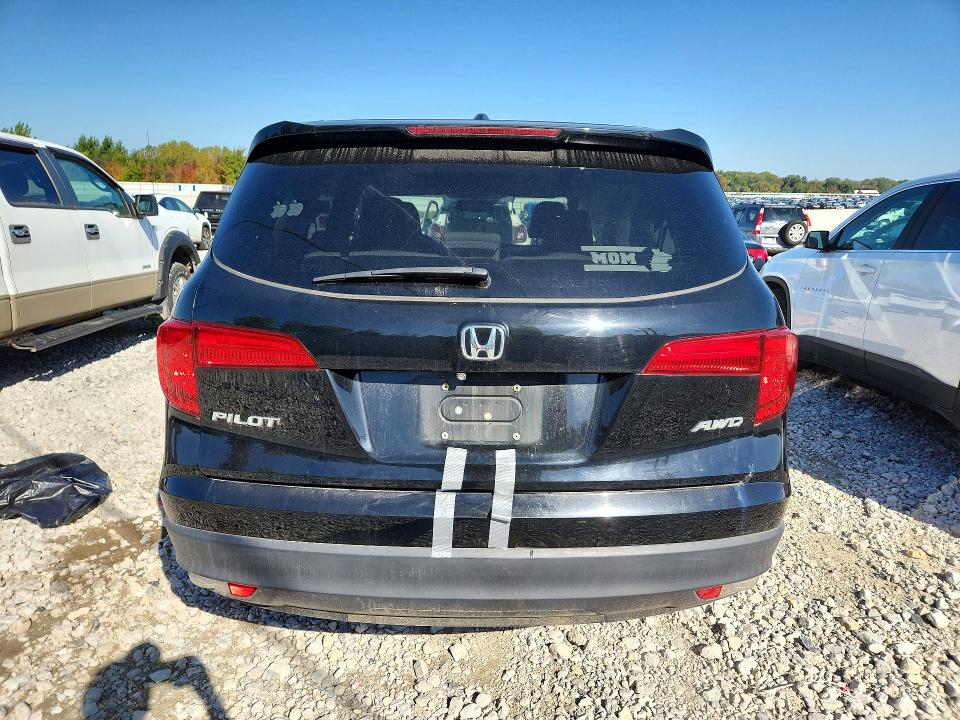 2017 Honda Pilot მანქანა იყიდება აუქციონზე, vin: 5FNYF6H56HB066781, აუქციონის ნომერი: 72141806