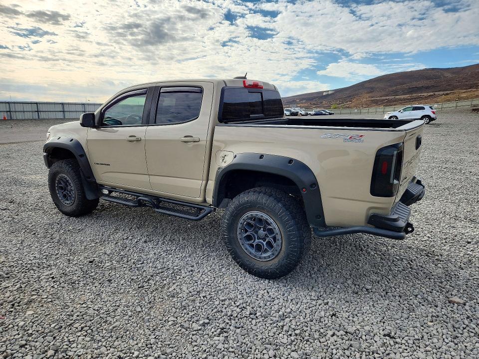 72227336 :رقم المزاد ، 1GCGTEEN3M1250503 vin ، 2021 Chevrolet Colorado مزاد بيع