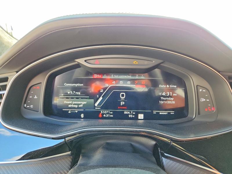 Aukcja sprzedaży 2022 Audi Rs Q8, vin: WU1ARBF16ND009987, numer aukcji: 71365326