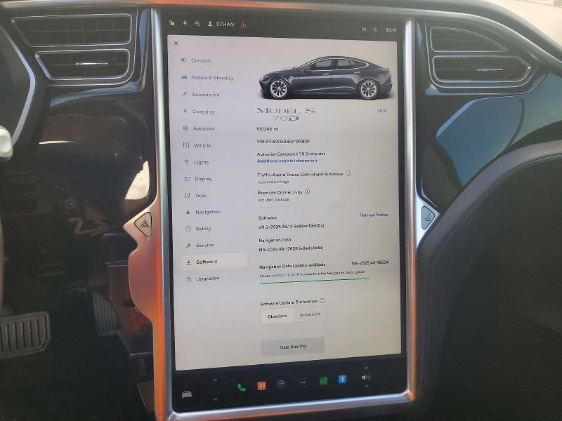 Продаж на аукціоні авто 2016 Tesla Model S, vin: 5YJSA1E28GF133820, номер лоту: 71936056