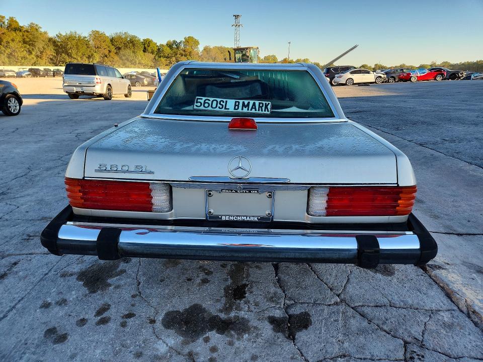 Aukcja sprzedaży 1987 Mercedes-benz 560, vin: WDBBA48D4HA057634, numer aukcji: 71636936