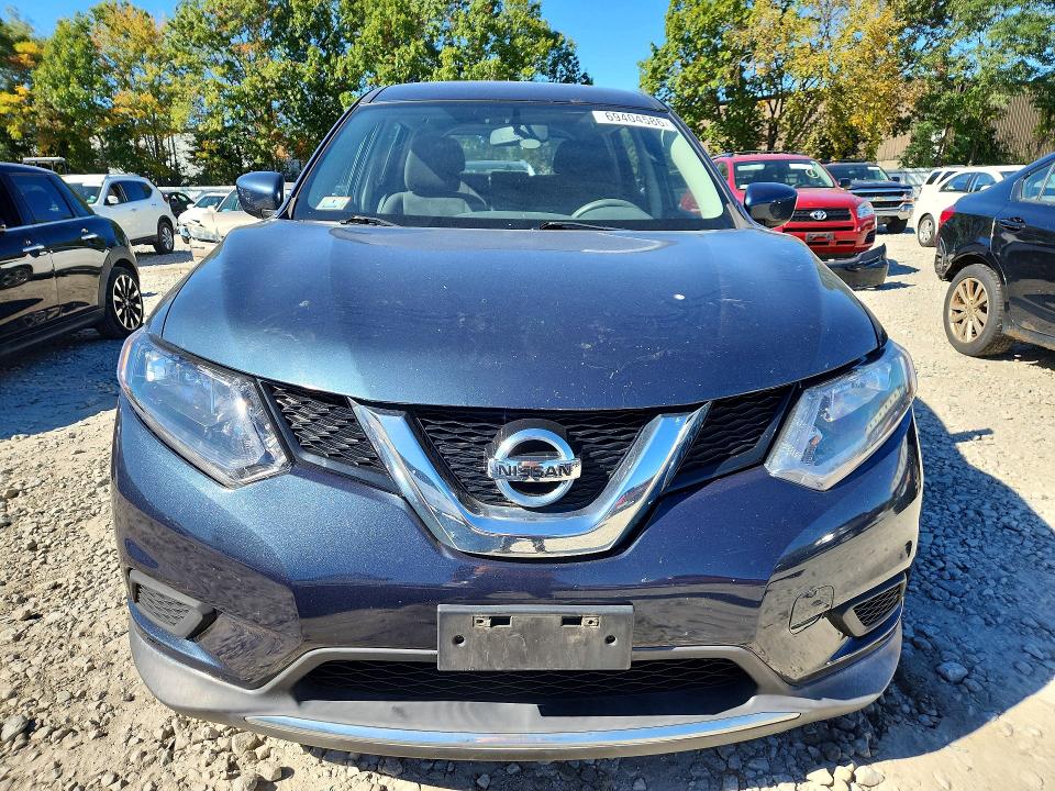 2016 Nissan Rogue მანქანა იყიდება აუქციონზე, vin: KNMAT2MV1GP654505, აუქციონის ნომერი: 69404586