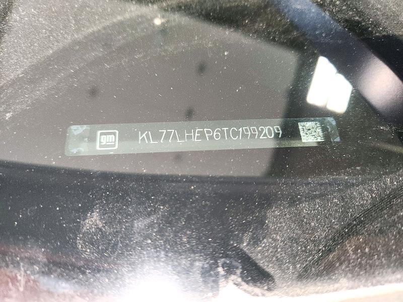 Aukcja sprzedaży 2026 Chevrolet Trax, vin: KL77LHEP6TC199209, numer aukcji: 72613826