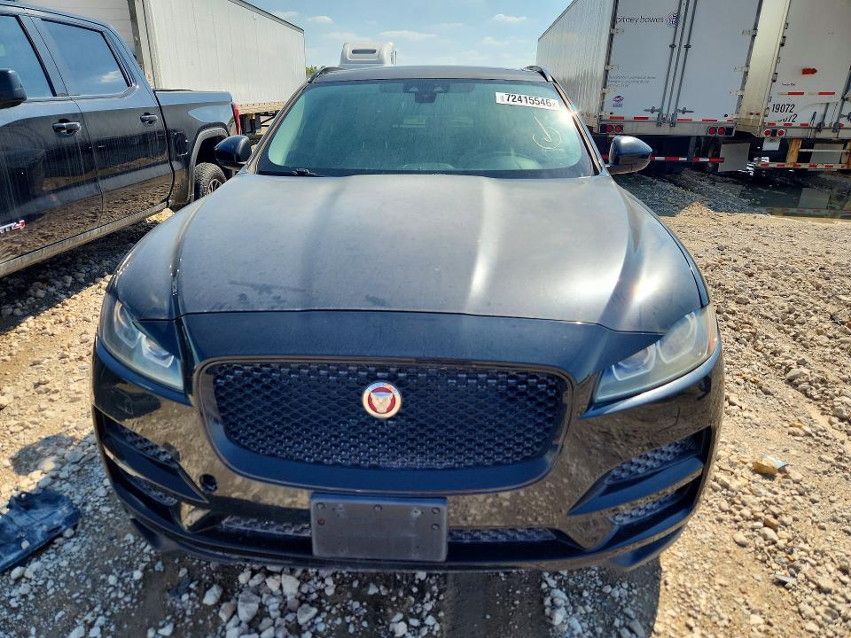 Продаж на аукціоні авто 2018 Jaguar F-pace, vin: SADCJ2FX2JA266081, номер лоту: 72415546