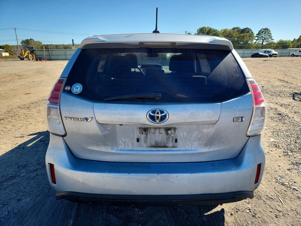 72009616 :رقم المزاد ، JTDZN3EU8FJ025706 vin ، 2015 Toyota Prius V مزاد بيع