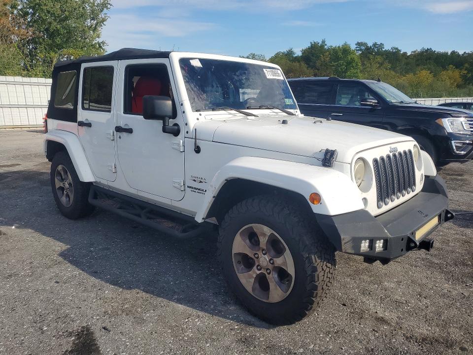 Aukcja sprzedaży 2016 Jeep Wrangler Unlimited, vin: 1C4BJWEG6GL199367, numer aukcji: 71100656