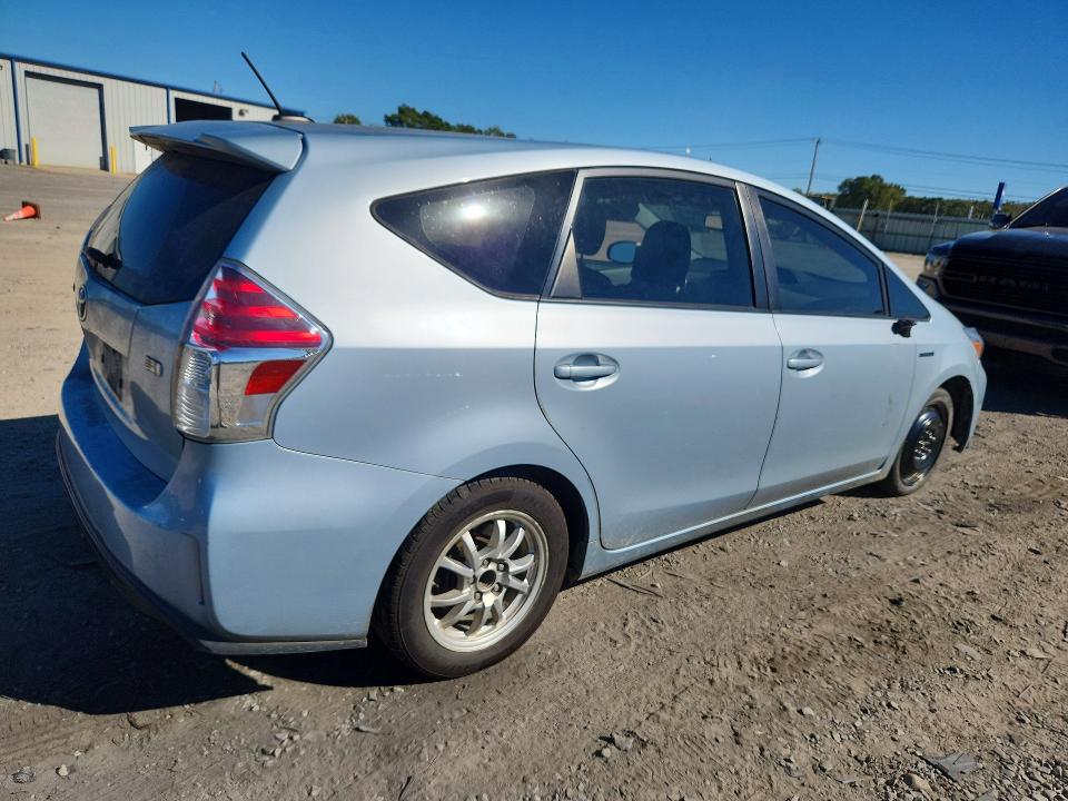 72009616 :رقم المزاد ، JTDZN3EU8FJ025706 vin ، 2015 Toyota Prius V مزاد بيع