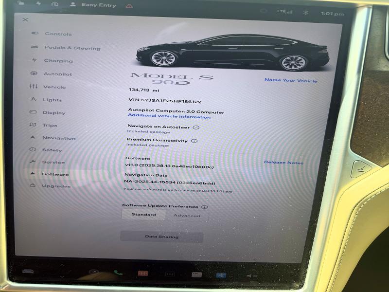 Продажа на аукционе авто 2017 Tesla Model S, vin: 5YJSA1E25HF186122, номер лота: 66148116