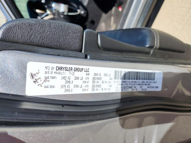 2014 Jeep Grand Cherokee მანქანა იყიდება აუქციონზე, vin: 1C4RJEBG7EC240065, აუქციონის ნომერი: 72012506