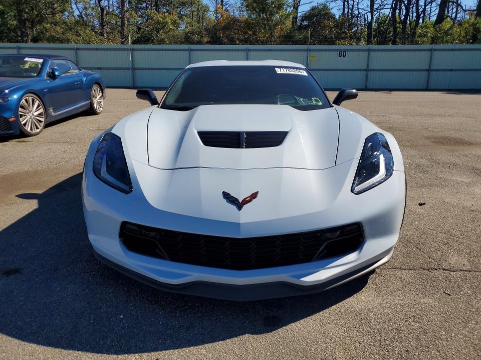 2019 Chevrolet Corvette მანქანა იყიდება აუქციონზე, vin: 1G1YR2D65K5606640, აუქციონის ნომერი: 71783356