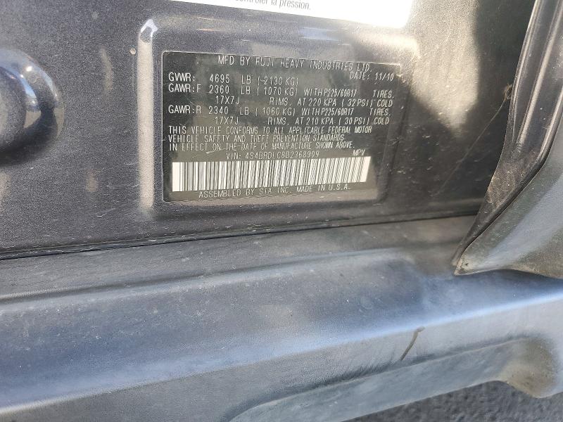 Продажа на аукционе авто 2011 Subaru Outback, vin: 4S4BRDLC8B2368909, номер лота: 72339226
