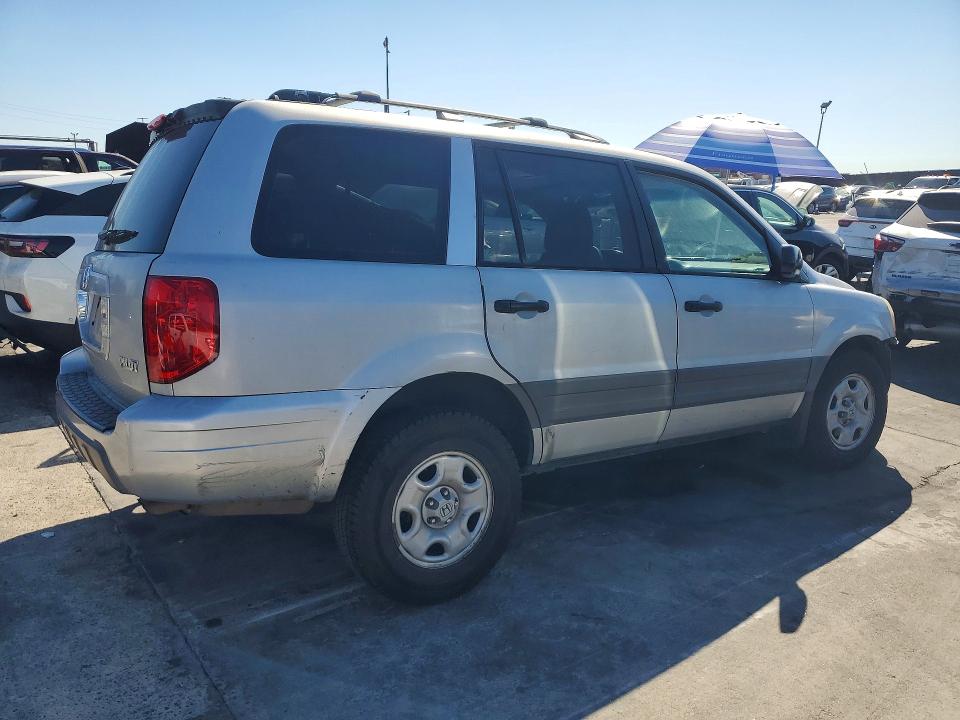 2003 Honda Pilot მანქანა იყიდება აუქციონზე, vin: 2HKYF18143H608860, აუქციონის ნომერი: 71498466