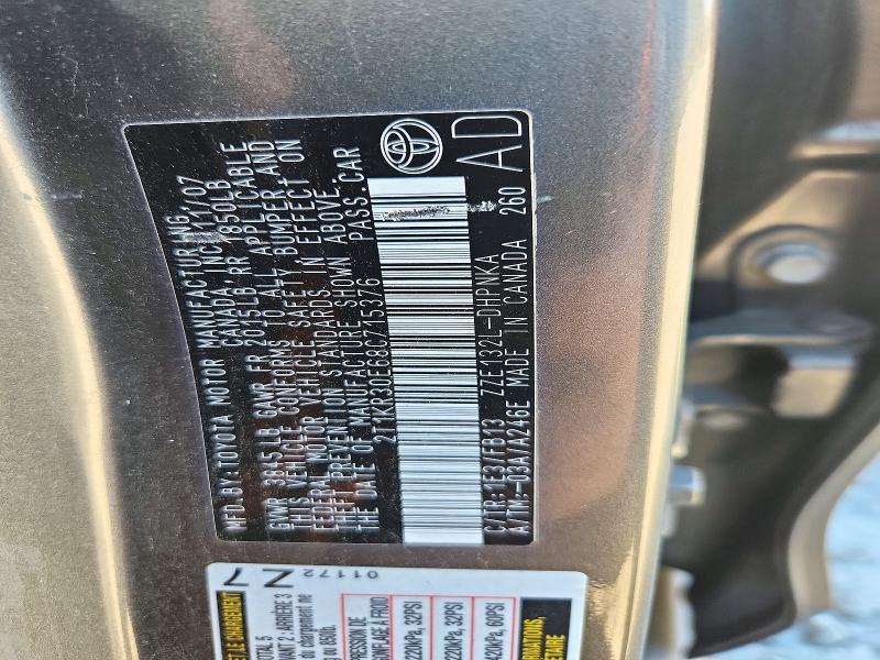Продажа на аукционе авто 2008 Toyota Matrix, vin: 2T1KR30E68C715376, номер лота: 71324996