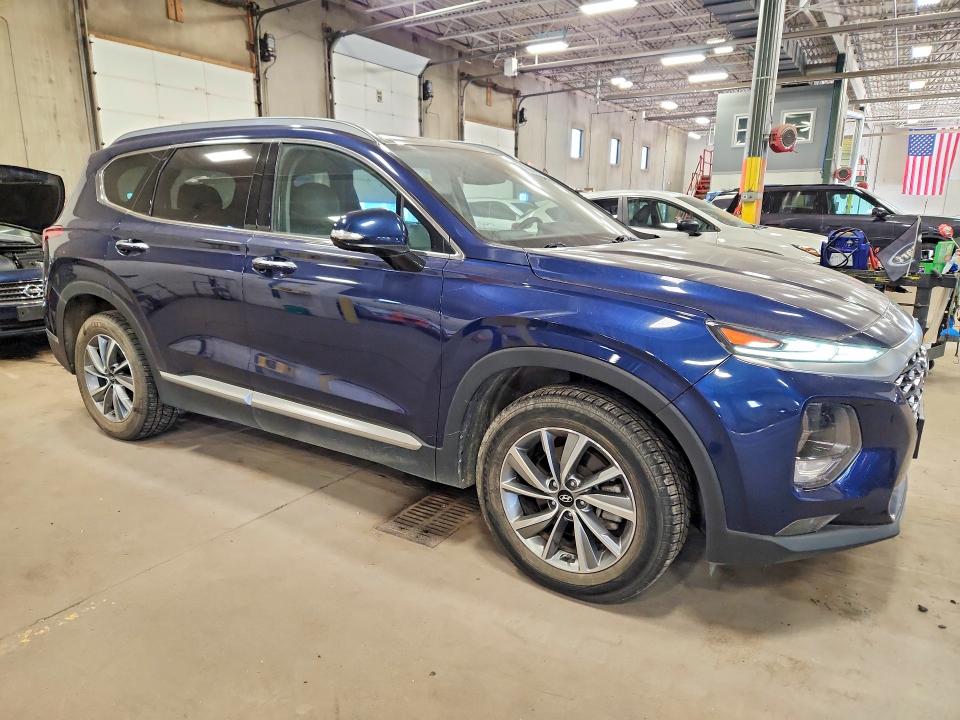 70044246 :رقم المزاد ، 5NMS5CAD8KH091390 vin ، 2019 Hyundai Santa Fe مزاد بيع