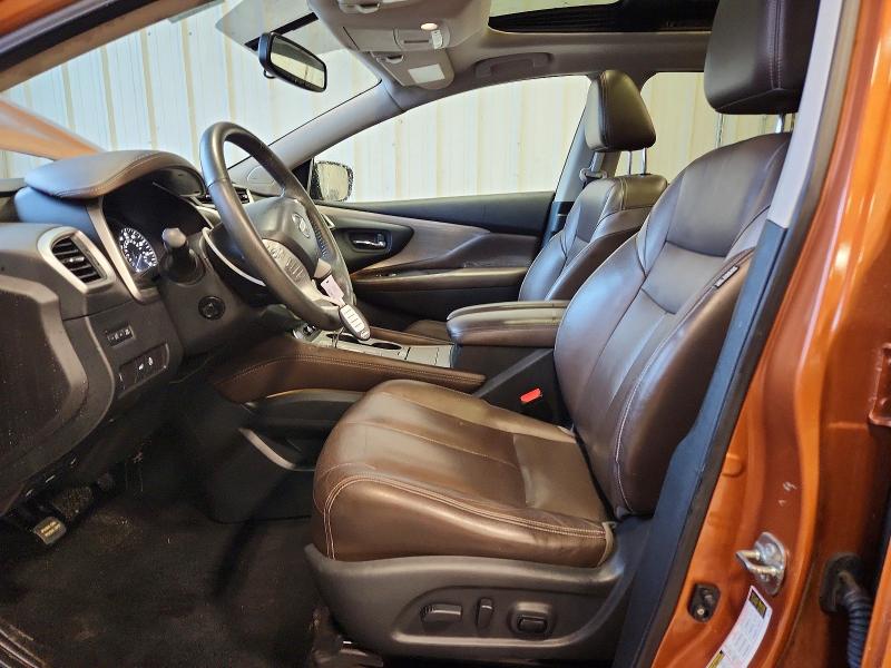 68575826 :رقم المزاد ، 5N1AZ2MH4FN223669 vin ، 2015 Nissan Murano مزاد بيع