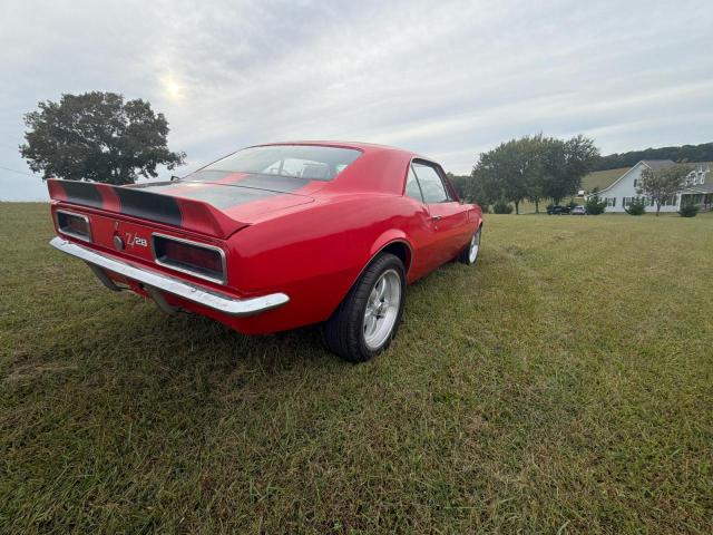 1967 Chevrolet Camaro მანქანა იყიდება აუქციონზე, vin: 123377N241657, აუქციონის ნომერი: 72824226