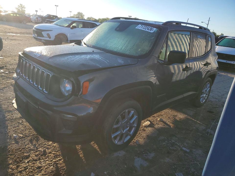 71722436 :رقم المزاد ، ZACNJCAB7MPM27211 vin ، 2021 Jeep Renegade مزاد بيع