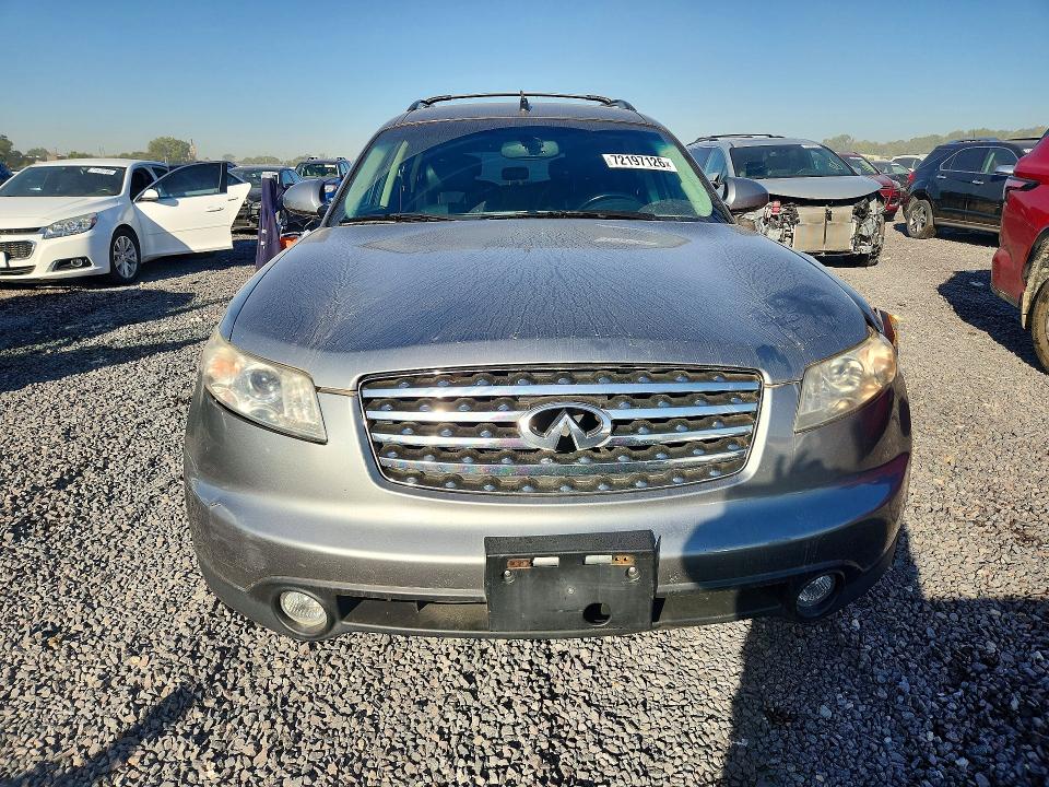 Продаж на аукціоні авто 2005 Infiniti Fx35, vin: JNRAS08W15X218504, номер лоту: 72197126