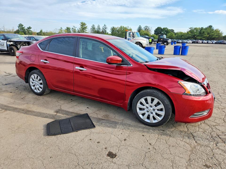2013 Nissan Sentra მანქანა იყიდება აუქციონზე, vin: 3N1AB7AP5DL783704, აუქციონის ნომერი: 71036056