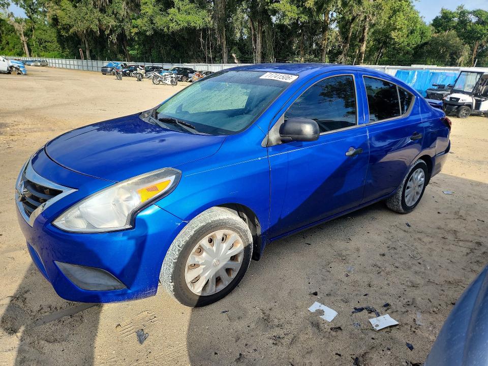 71741506 :رقم المزاد ، 3N1CN7AP6FL953250 vin ، 2015 Nissan Versa مزاد بيع