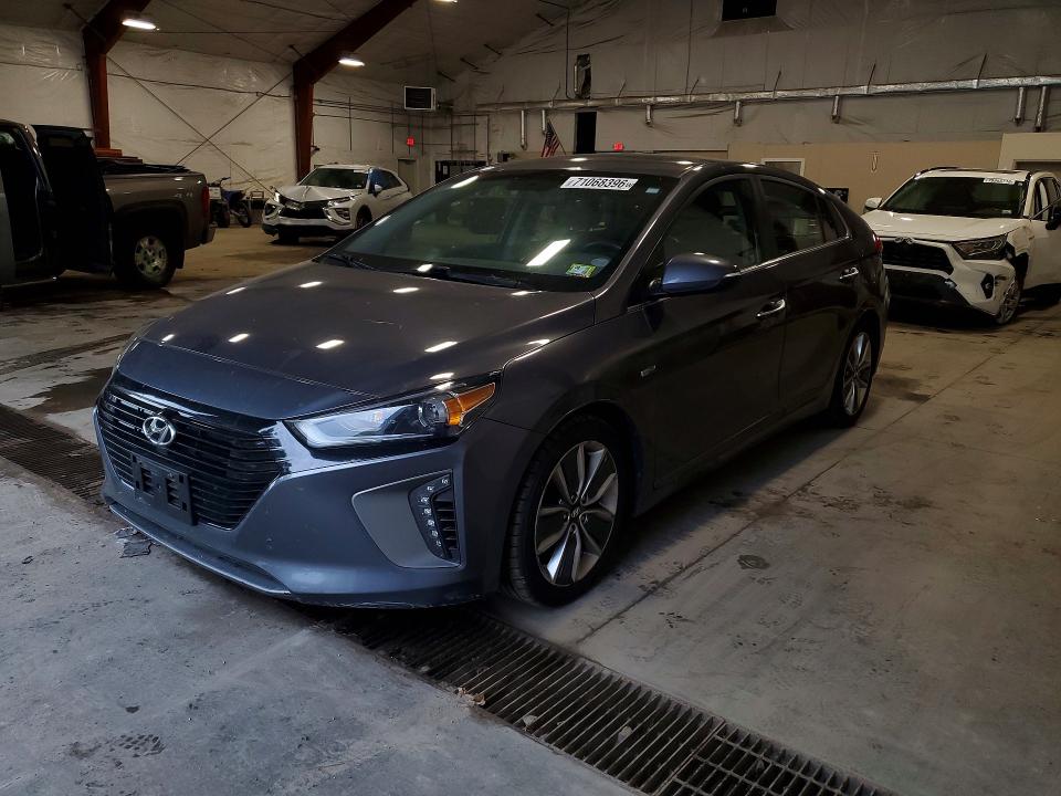 2017 Hyundai Ioniq მანქანა იყიდება აუქციონზე, vin: KMHC85LC9HU017954, აუქციონის ნომერი: 71068396