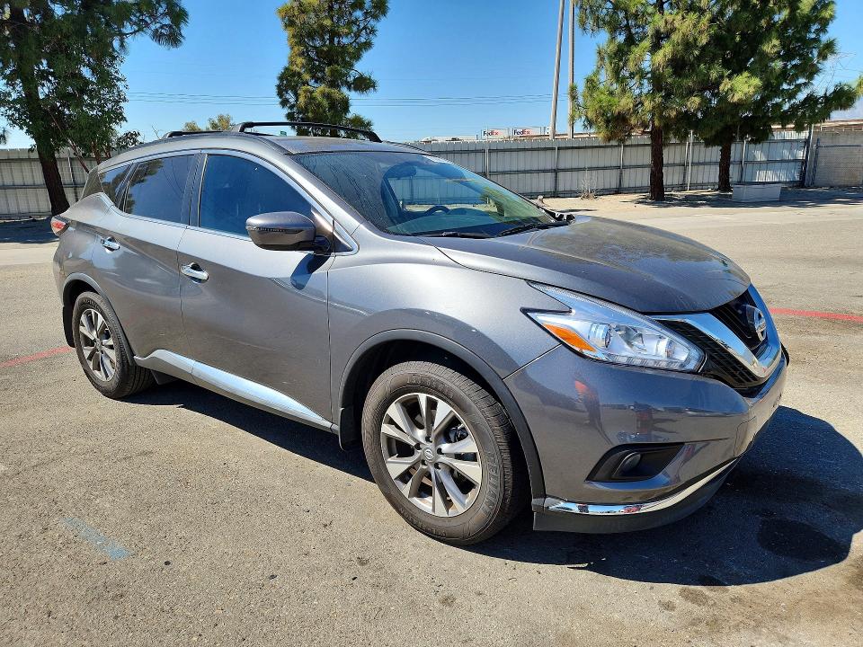 71293196 :رقم المزاد ، 5N1AZ2MG0GN165200 vin ، 2016 Nissan Murano مزاد بيع