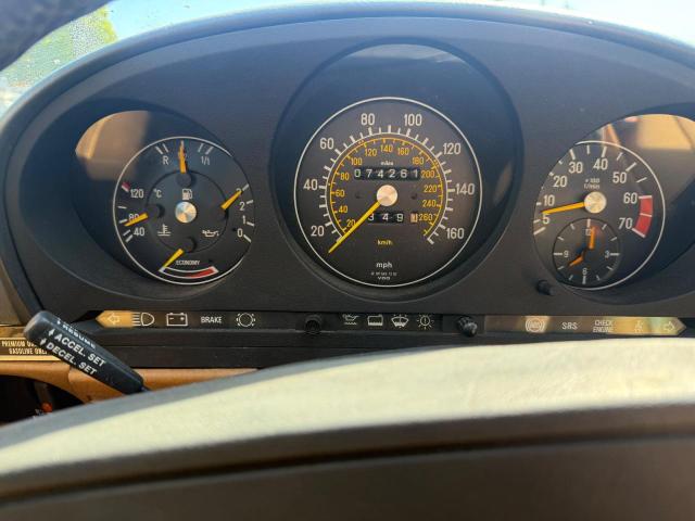 72637426 :رقم المزاد ، WDB3A4806JA087076 vin ، 1988 Mercedes-benz 560sl مزاد بيع