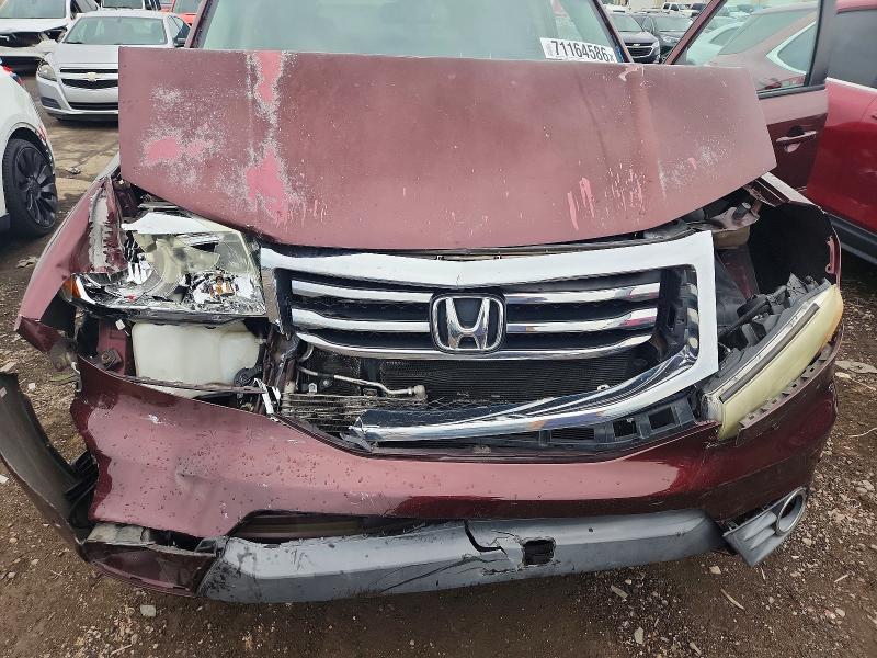 2012 Honda Pilot მანქანა იყიდება აუქციონზე, vin: 5FNYF4H92CB054823, აუქციონის ნომერი: 71164586