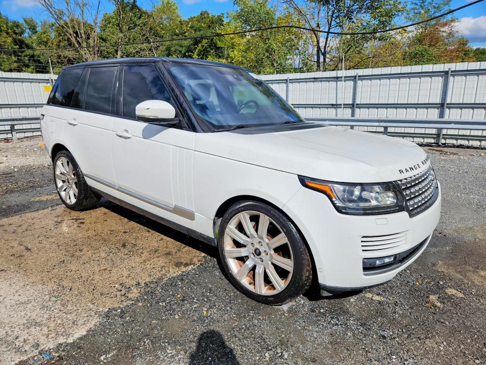 2016 Land Rover Range Rover მანქანა იყიდება აუქციონზე, vin: SALGS2EF9GA301462, აუქციონის ნომერი: 71820736