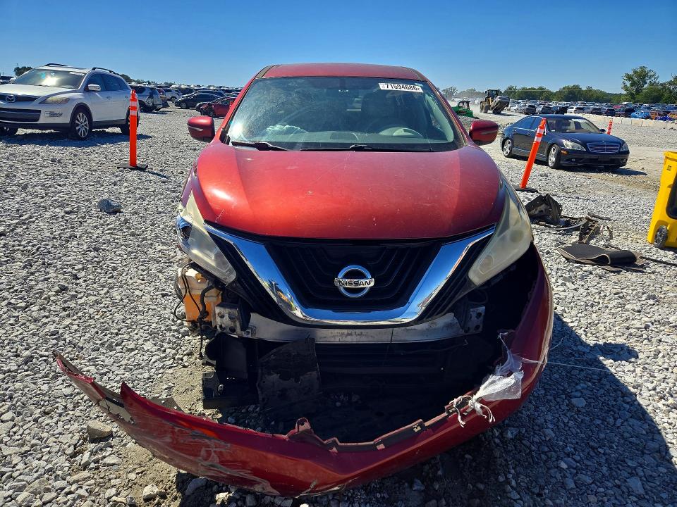 Продаж на аукціоні авто 2015 Nissan Murano, vin: 5N1AZ2MG4FN258560, номер лоту: 71594686