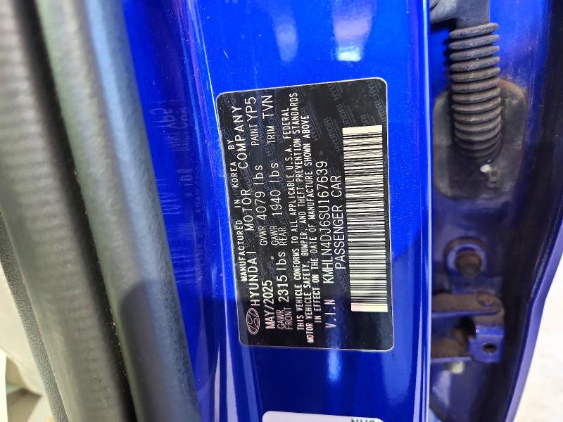 Aukcja sprzedaży 2025 Hyundai Elantra, vin: KMHLN4DJ6SU167639, numer aukcji: 71265006