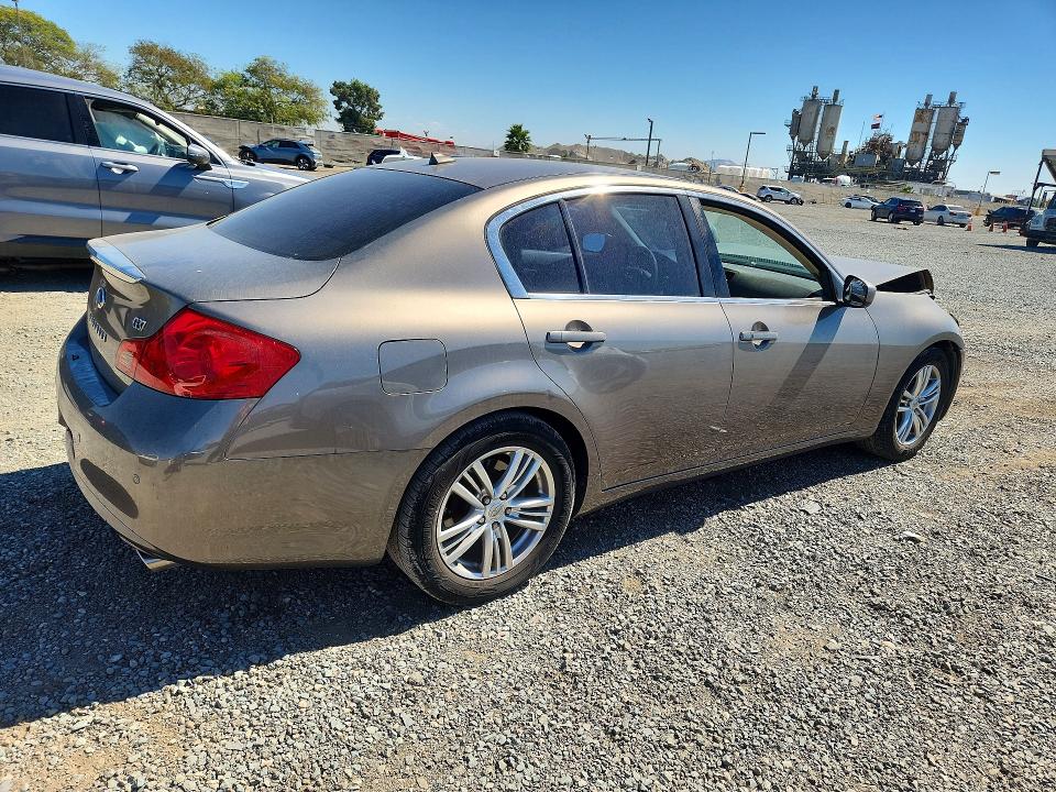 2011 Infiniti G37 Sedan მანქანა იყიდება აუქციონზე, vin: JN1CV6AP8BM504811, აუქციონის ნომერი: 71320756
