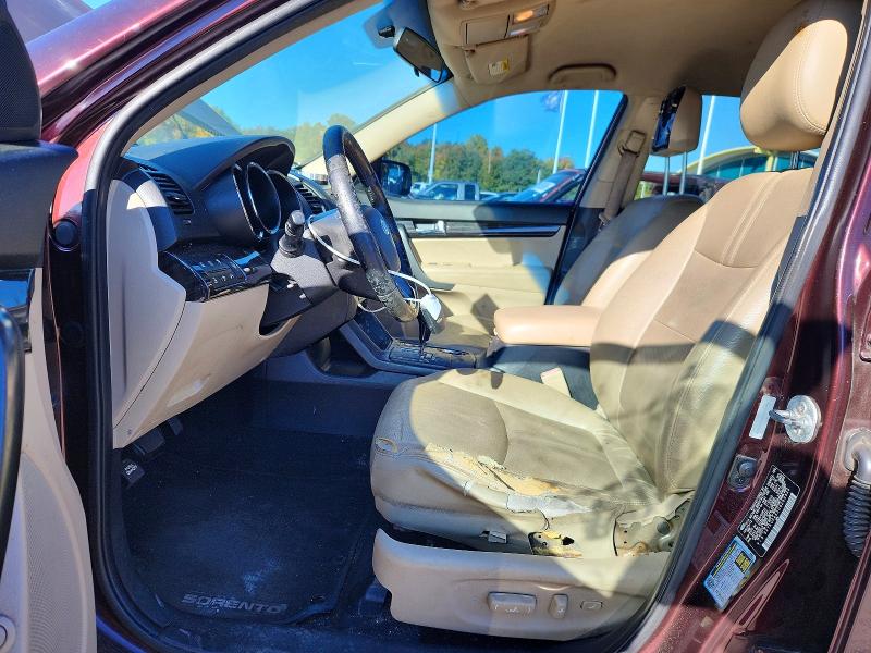 71604216 :رقم المزاد ، 5XYKUCA65CG293524 vin ، 2012 Kia Sorento مزاد بيع
